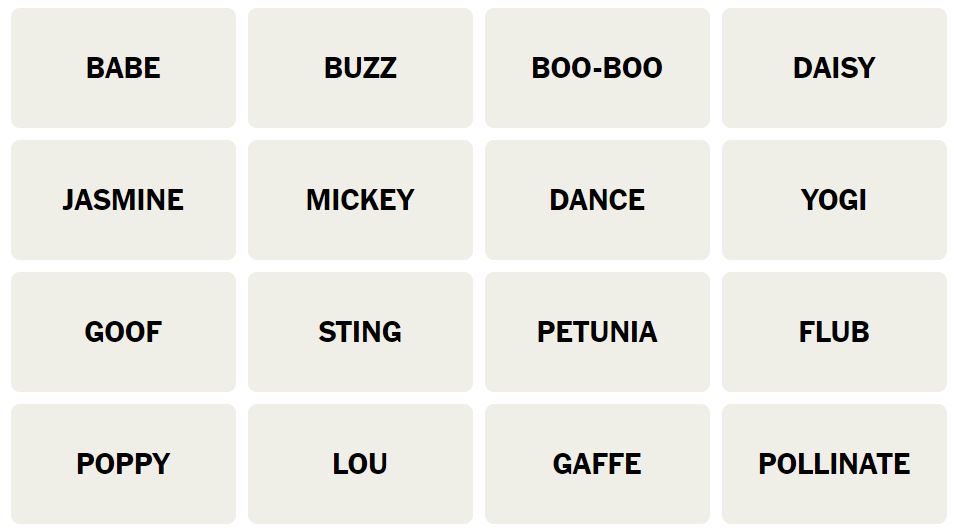 Daily NYT Connections 430 Puzzle - 14th August 2024