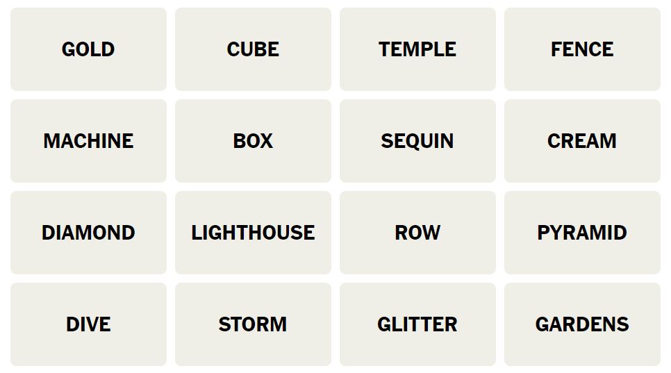 Daily NYT Connections 446 Puzzle - 30th August 2024