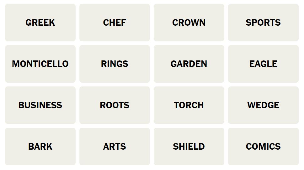 Daily NYT Connections 447 Puzzle - 31st August 2024