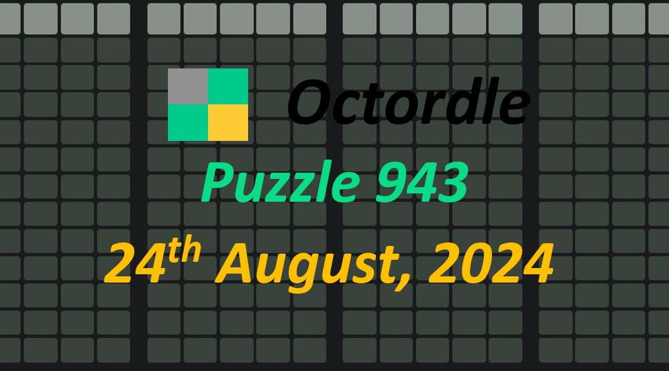 Daily Octordle 24th August 2024 Answers Today 942