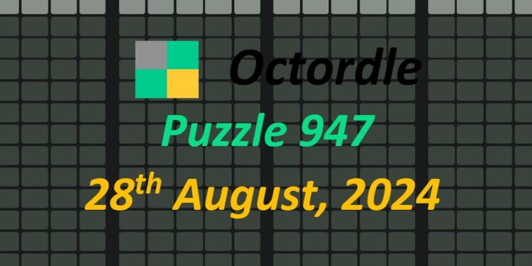 Daily Octordle 28th August 2024 Answers Today 947