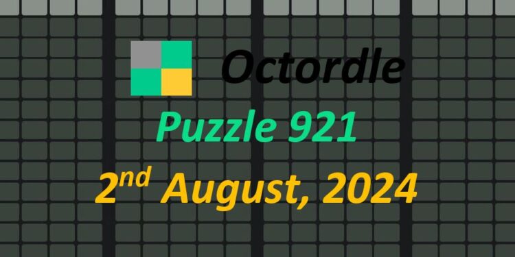Daily Octordle 2nd August 2024 Answers Today 921