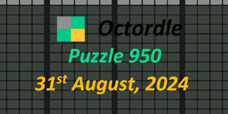 Daily Octordle 31st August 2024 Answers Today 950