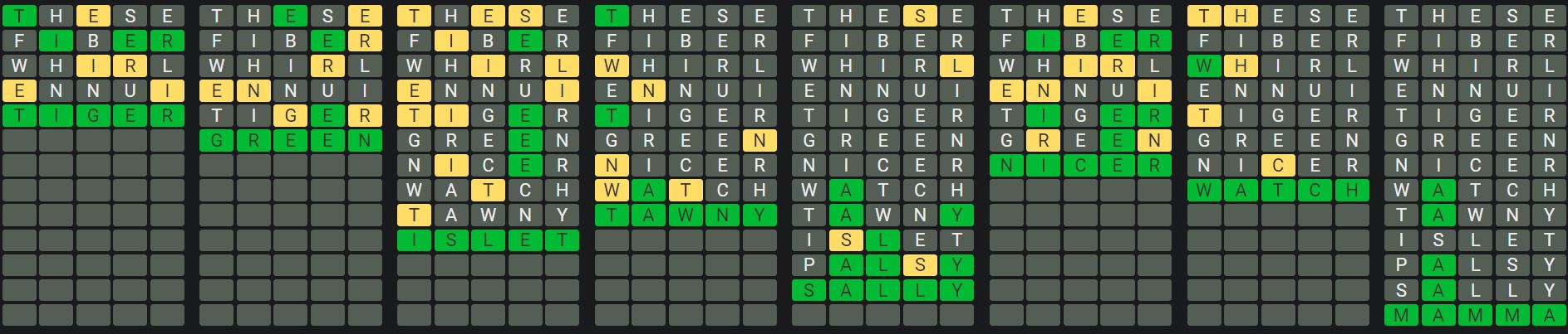 Daily Octordle 922 Rescue Answer - August 3rd 2024