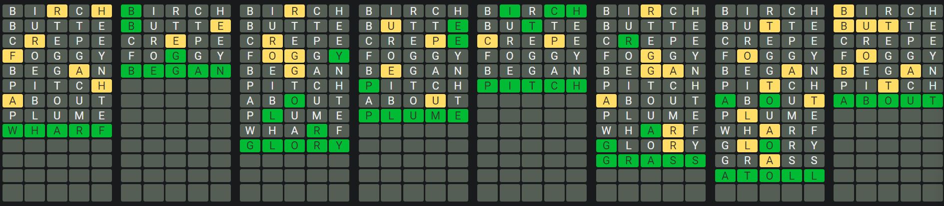 Daily Octordle 924 Rescue Answer - August 5th 2024