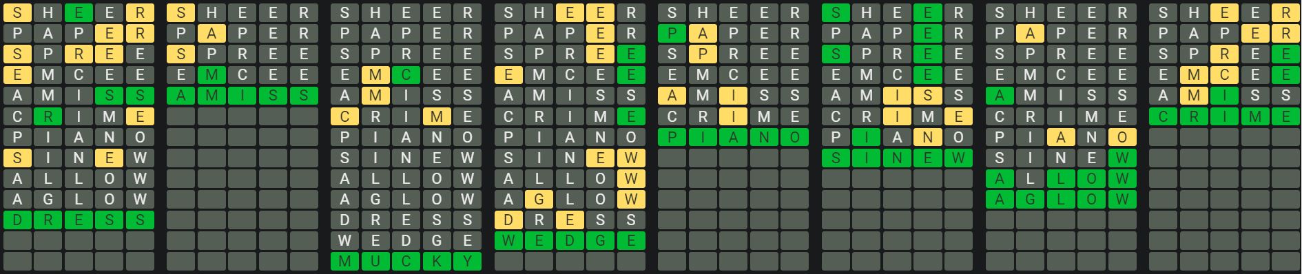 Daily Octordle 938 Rescue Answer - August 19th 2024