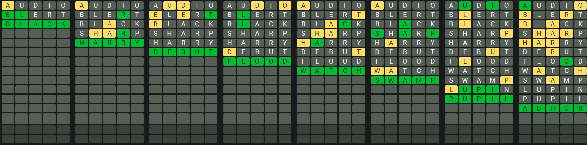 Daily Octordle 943 Sequence Answer - August 24th 2024