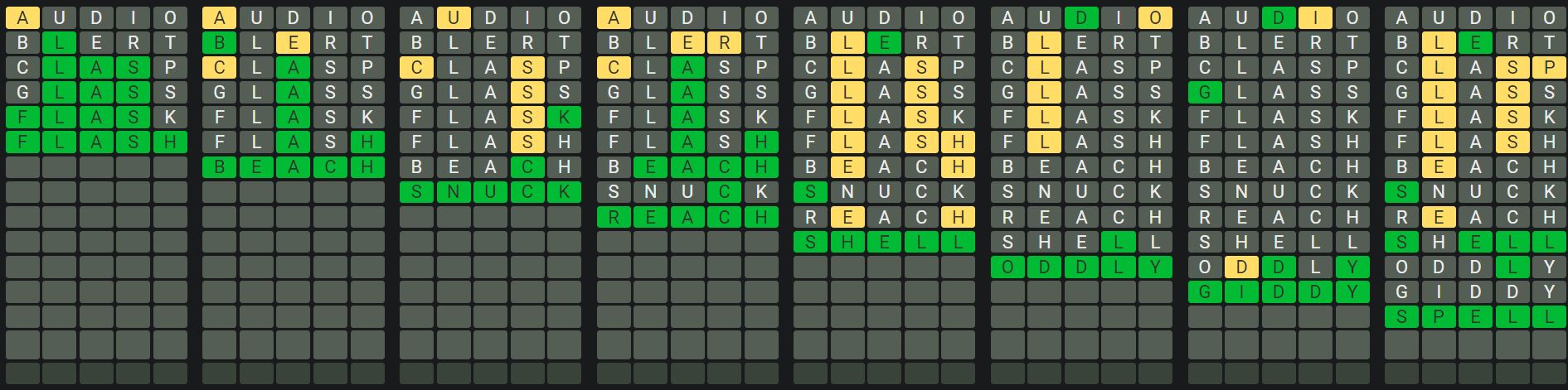 Daily Octordle 946 Sequence Answer - August 27th 2024