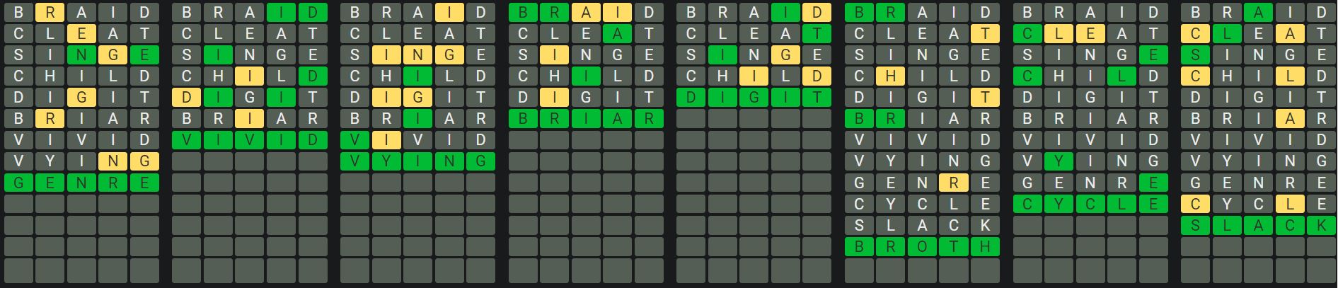 Daily Octordle 951 Rescue Answer - September 1st 2024