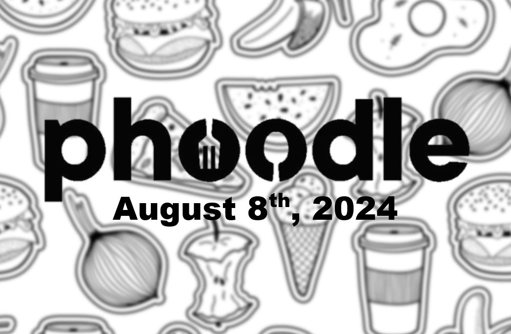 Daily Phoodle - 8th August 2024