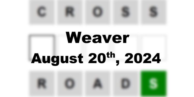 Daily Weaver Answers - 20th August 2024