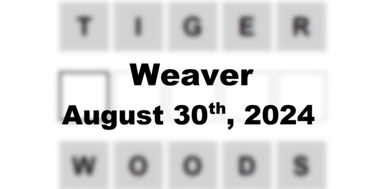 Daily Weaver Answers - 30th August 2024