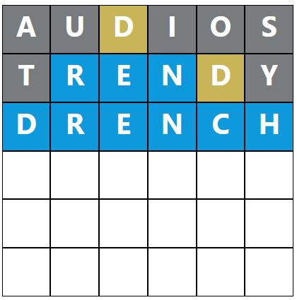Daily Word Hurdle #1863 Morning Answer - 5th August 2024