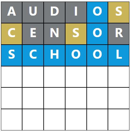 Daily Word Hurdle #1867 Morning Answer - 7th August 2024