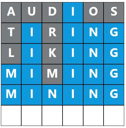 Daily Word Hurdle #1894 Afternoon Answer - 20th August 2024