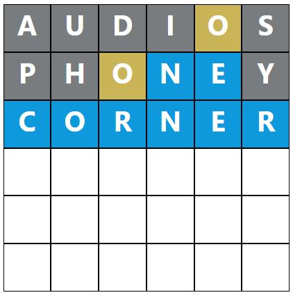 Daily Word Hurdle #1898 Afternoon Answer - 22nd August 2024