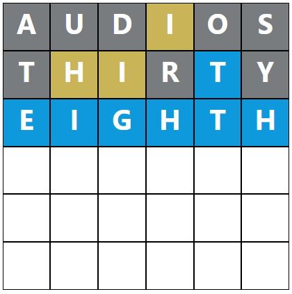 Daily Word Hurdle #1899 Morning Answer - 23rd August 2024