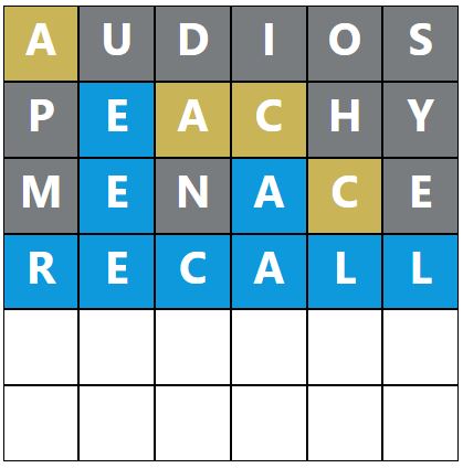 Daily Word Hurdle #1902 Afternoon Answer - 24th August 2024