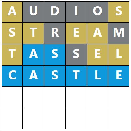 Daily Word Hurdle #1907 Morning Answer - 27th August 2024