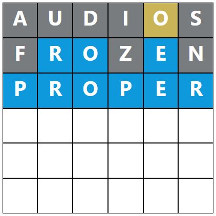 Daily Word Hurdle #1908 Afternoon Answer - 27th August 2024