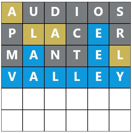 Daily Word Hurdle #1913 Morning Answer - 30th August 2024