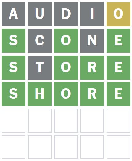 Daily Wordle Answer 1152 - 14th August 2024