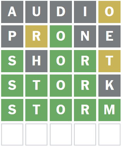 Daily Wordle Answer 1155 - 17th August 2024