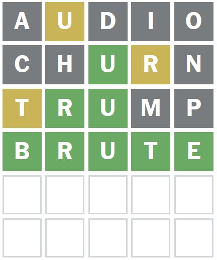 Daily Wordle Answer 1160 - 22nd August 2024