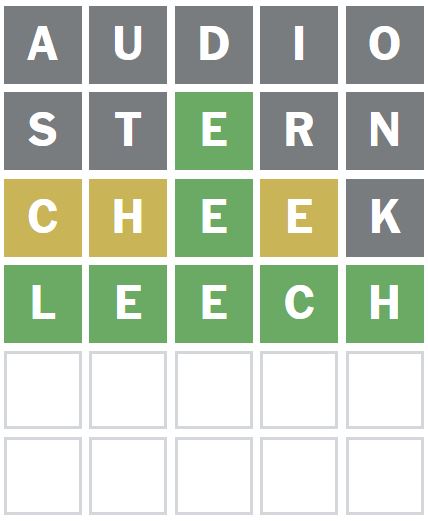 Daily Wordle Answer 1161 - 23rd August 2024