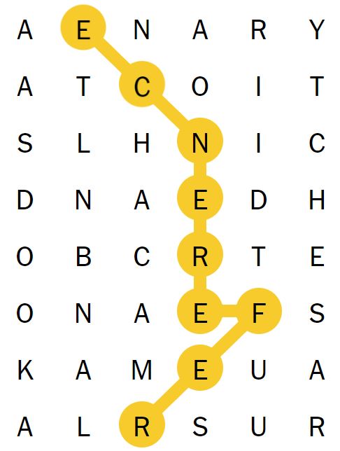 NYT Spangram 163 - 13th August 2024