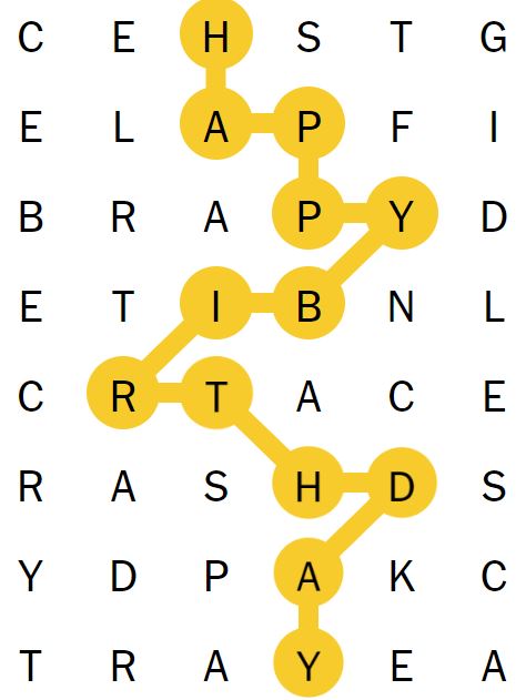 NYT Spangram 171 - 21st August 2024