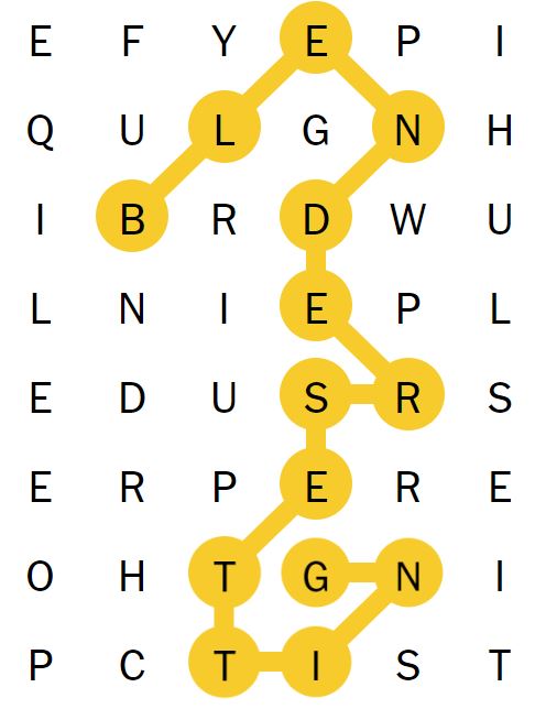 NYT Spangram 172 - 22nd August 2024