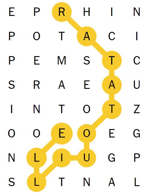 NYT Spangram 177 - 27th August 2024