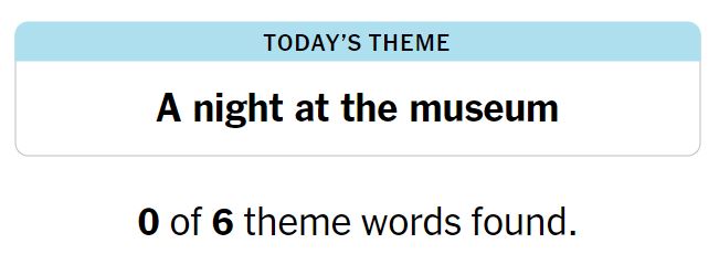 NYT Strands 153 Theme - 3rd August 2024