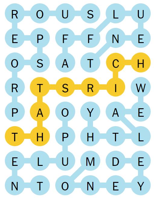 NYT Strands 155 Completed Puzzle - 5th August 2024