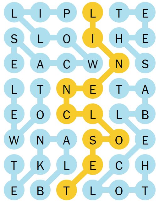 NYT Strands 156 Completed Puzzle - 6th August 2024