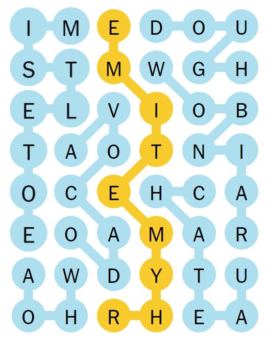 NYT Strands 157 Completed Puzzle - 7th August 2024