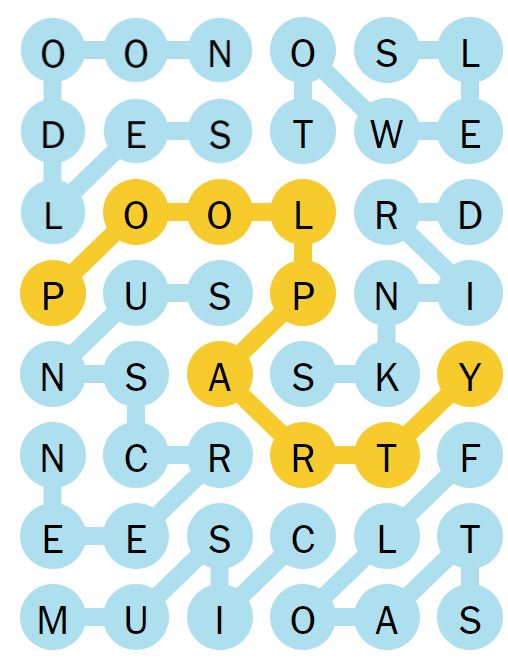 NYT Strands 158 Completed Puzzle - 8th August 2024