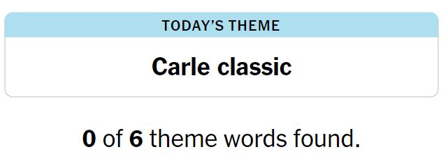 NYT Strands 167 Theme - 17th August 2024