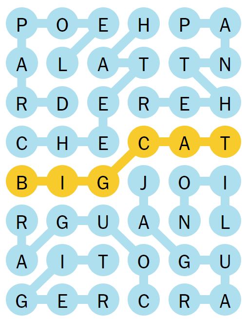 NYT Strands 169 Completed Puzzle - 19th August 2024