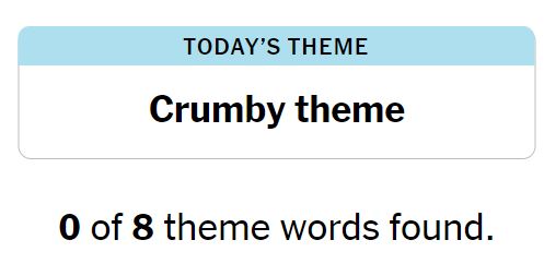 NYT Strands 174 Theme - 24th August 2024