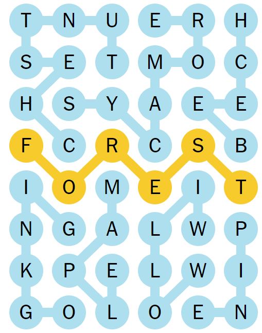 NYT Strands 175 Completed Puzzle - 25th August 2024