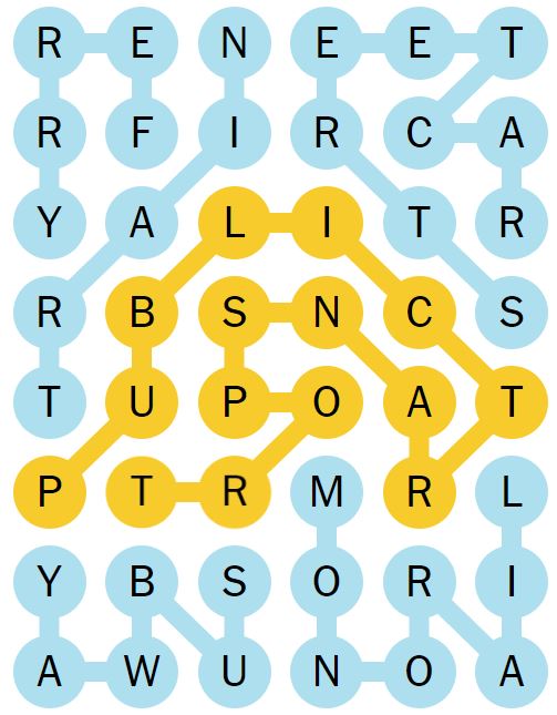 NYT Strands 178 Completed Puzzle - 28th August 2024