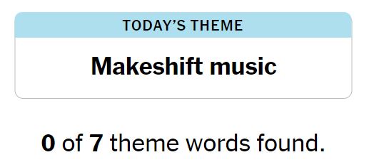 NYT Strands 181 Theme - 31st August 2024