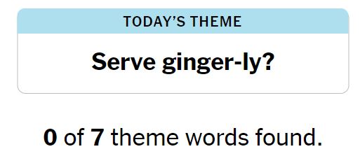 NYT Strands 182 Theme - 1st September 2024