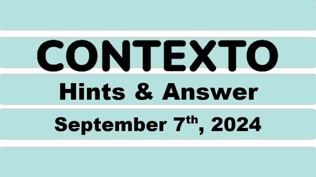 Daily Contexto 720 - September 7th 2024
