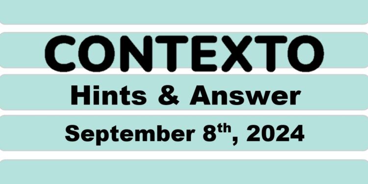Daily Contexto 721 - September 8th 2024