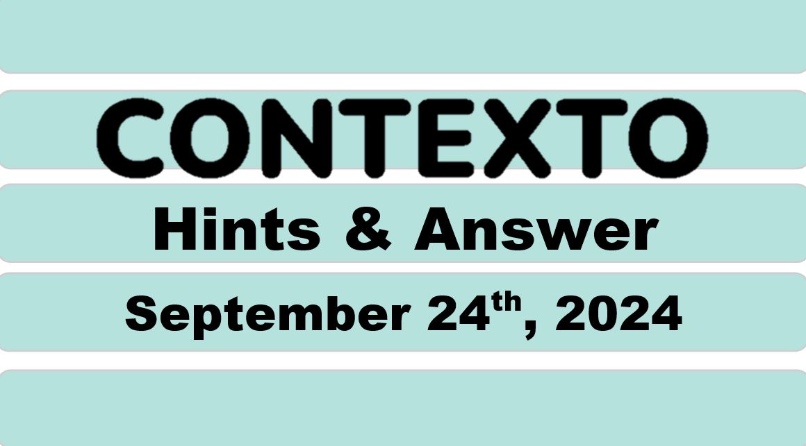 Daily Contexto 737 - September 24th 2024