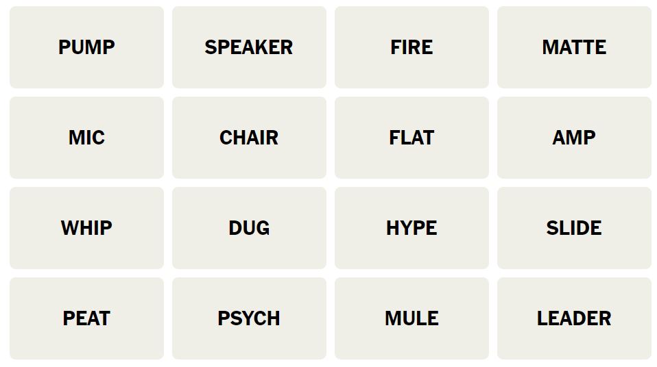 Daily NYT Connections 464 Puzzle - 17th September 2024