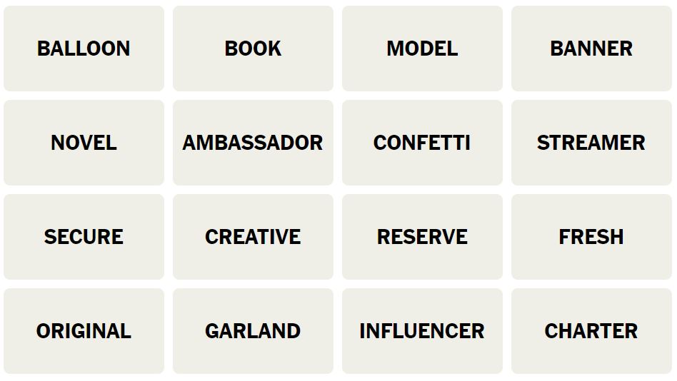 Daily NYT Connections 471 Puzzle - 24th September 2024